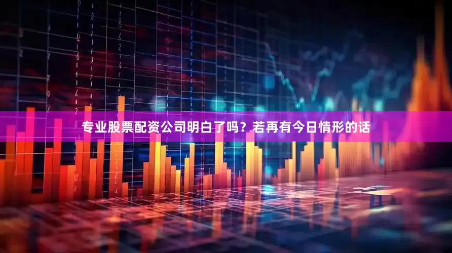 专业股票配资公司明白了吗？若再有今日情形的话